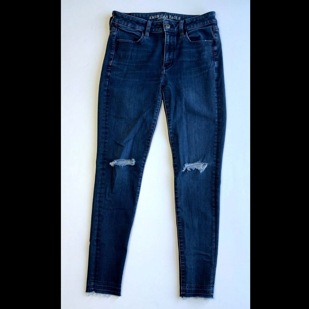 American Eagle Hi-Rise Stretch Blue Jegging Jeans - US Size 6